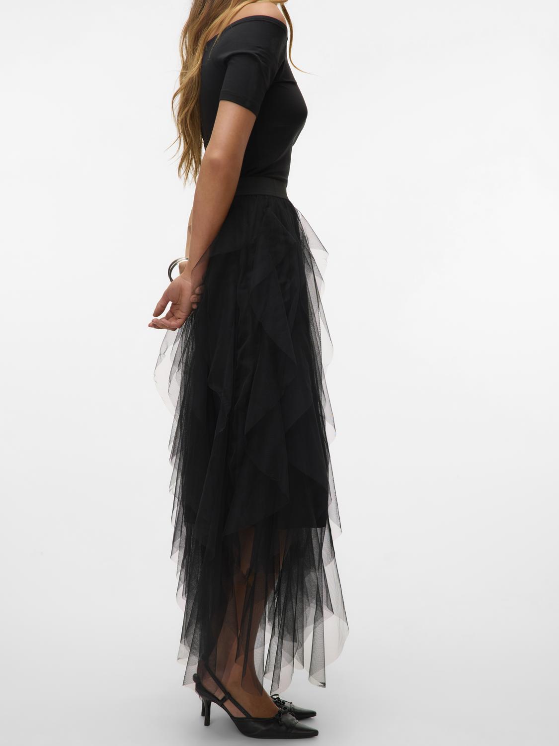 VMEVE HW TULL LONG SKIRT