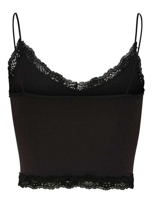 ONLVICKY LACE SEAMLESS CROPPED TOP NOOS