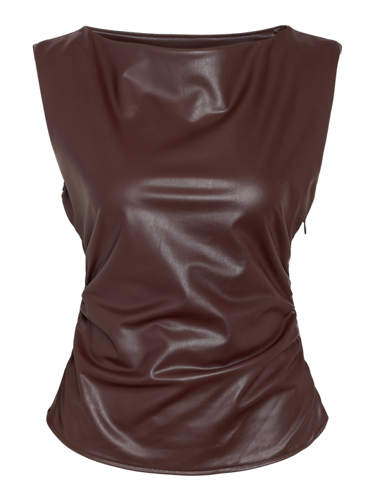 NMSANDY PU S/L TOP