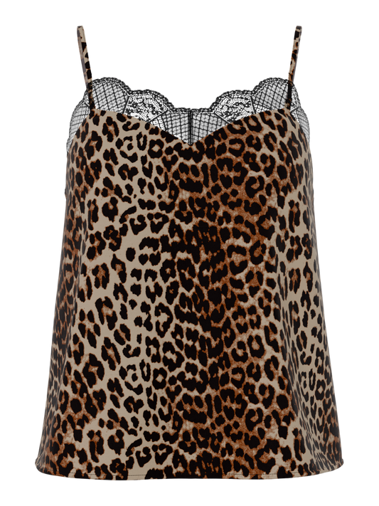 PCTIFFANY STRAP LACE TOP WVN NOOS BC