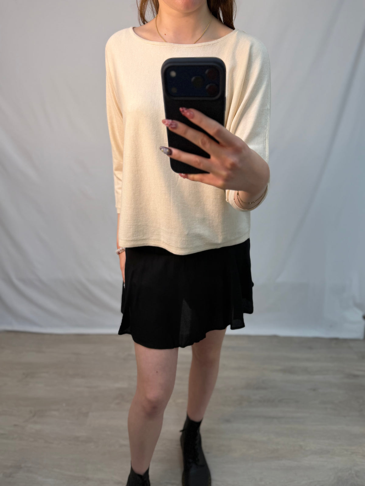 ONLNALA SKORT WVN NOOS
