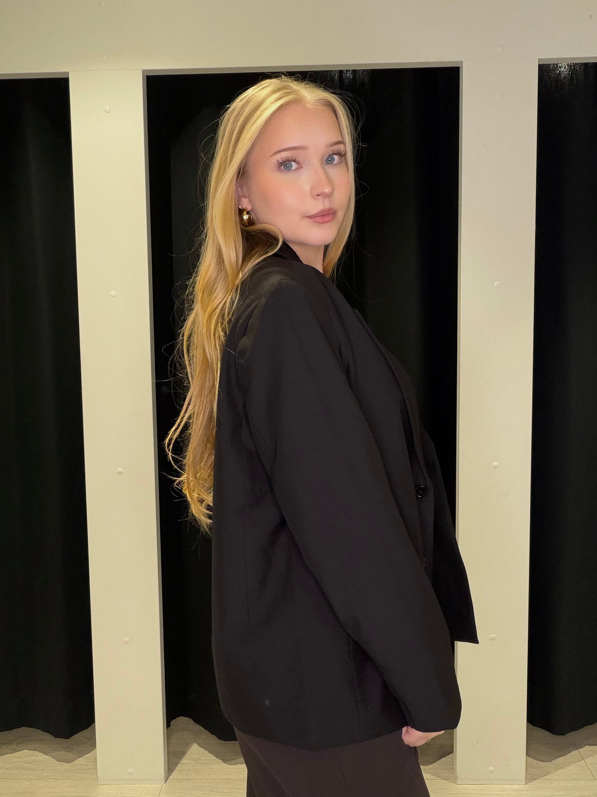 PCBOSELLA LS LOOSE BLAZER