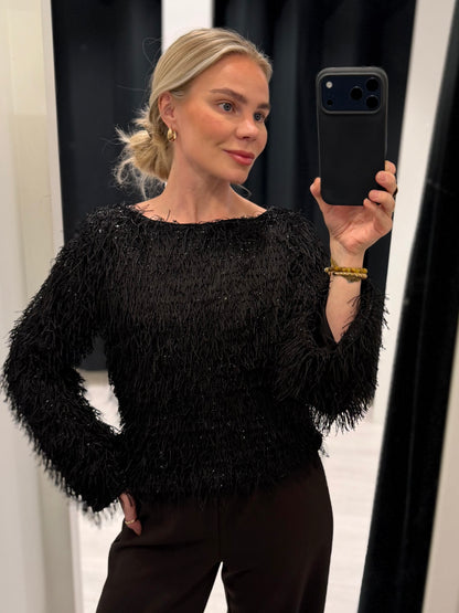 VITOI L/S BOATNECK TOP