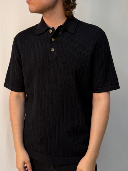 ONSMOON REG 12 SS POLO KNIT