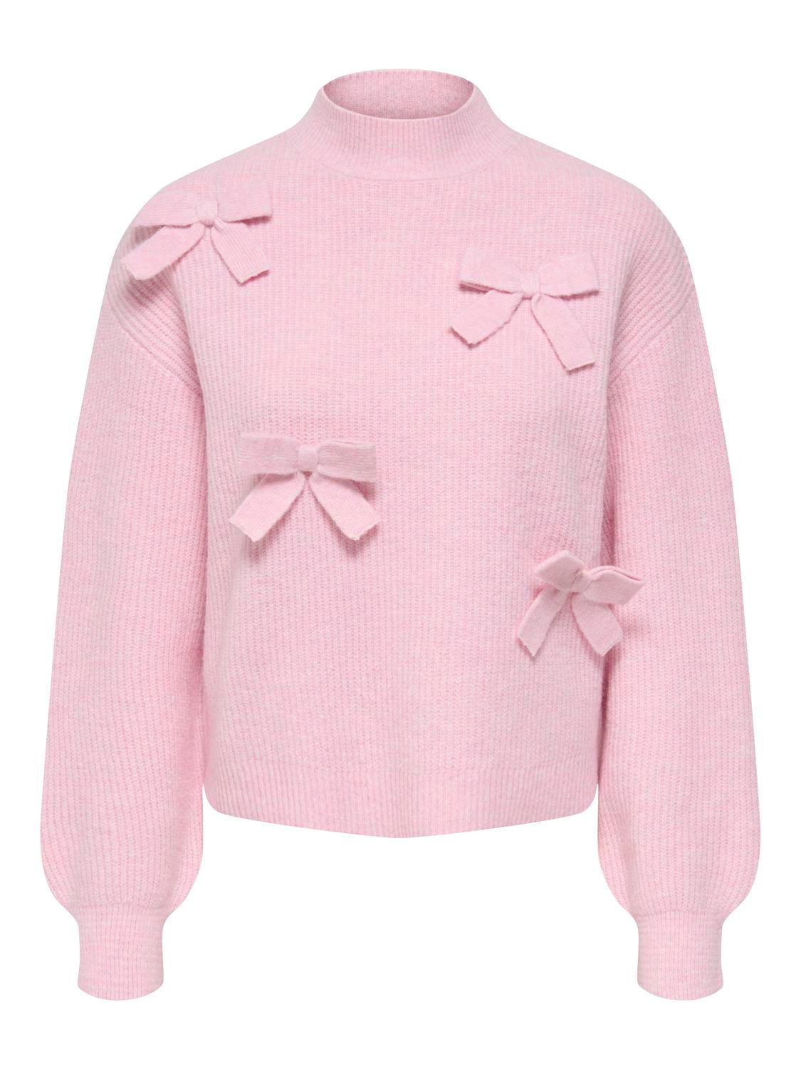 ONLLISA LS BOW PULLOVER KNT