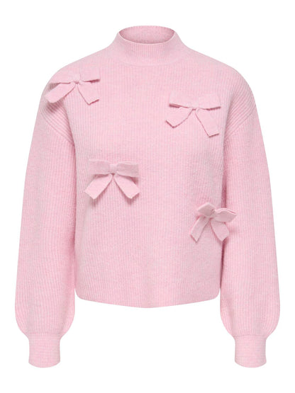 ONLLISA LS BOW PULLOVER KNT