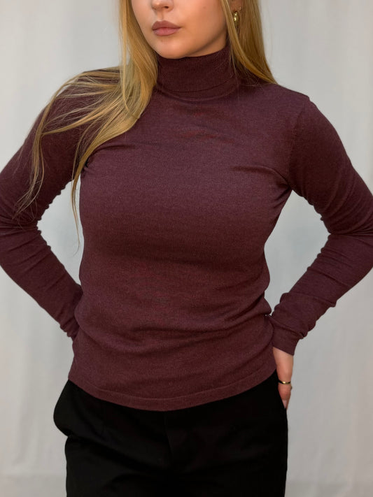 VIMALU ROLLNECK L/S KNIT TOP