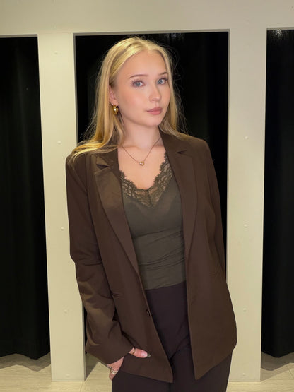 PCBOSELLA LS LOOSE BLAZER