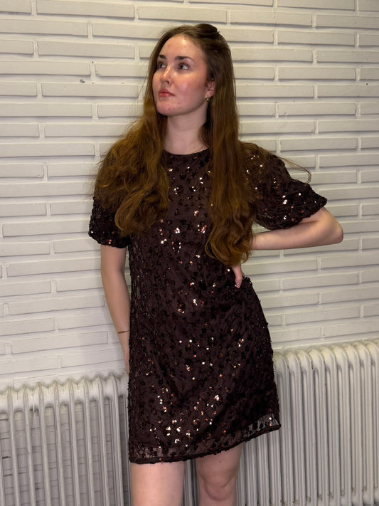 ONLCELY S/S SEQUINS SHORT DRESS