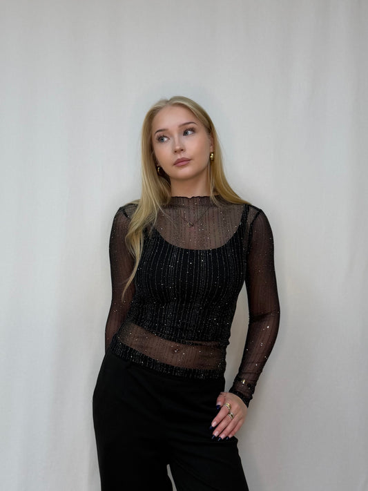 VITURNO FUNNELNECK L/S TOP