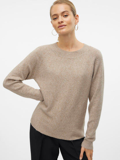 VMDOFFY LS O-NECK BLOUSE
