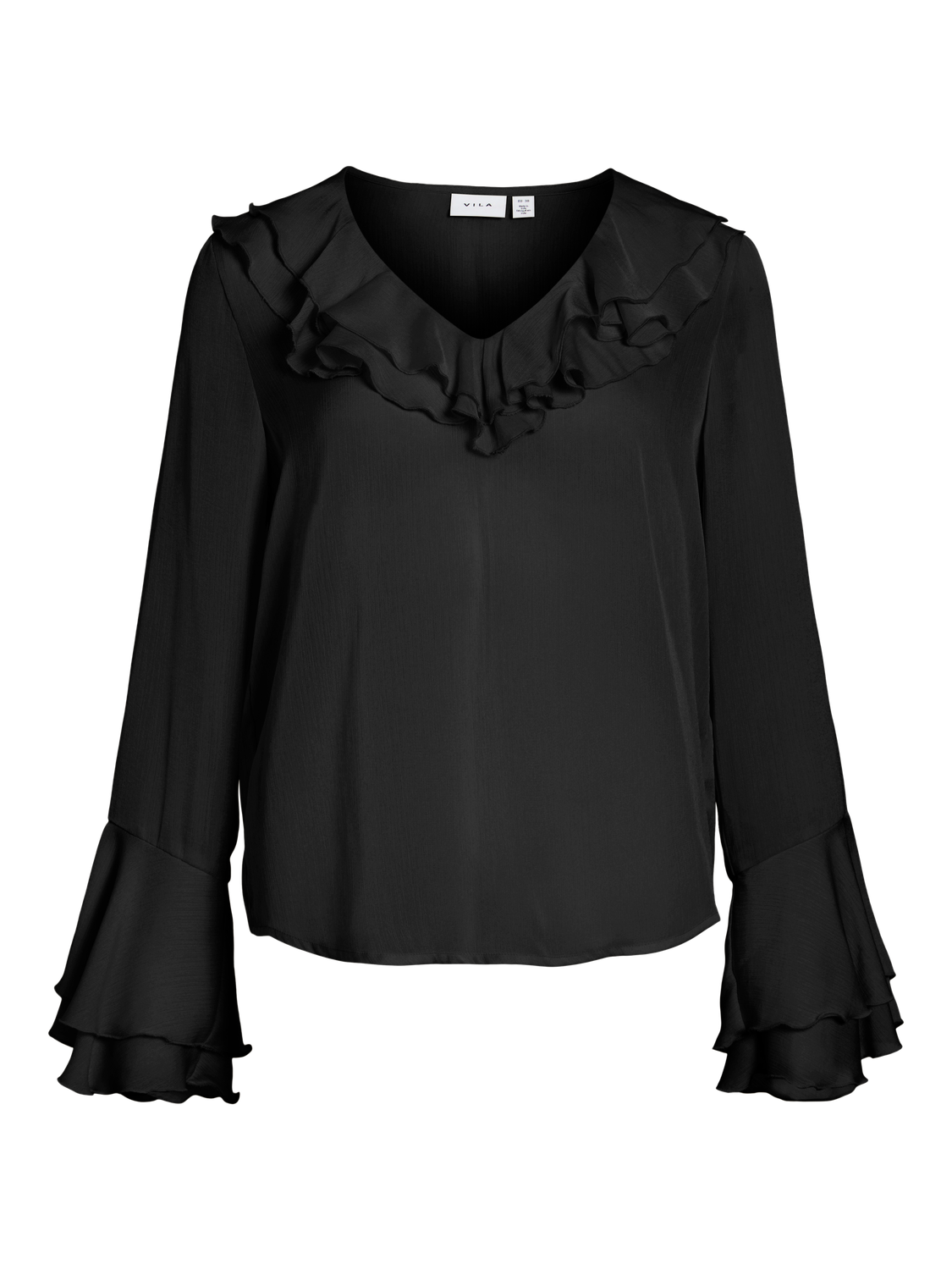 VIHARRISON V-NECK L/S TOP