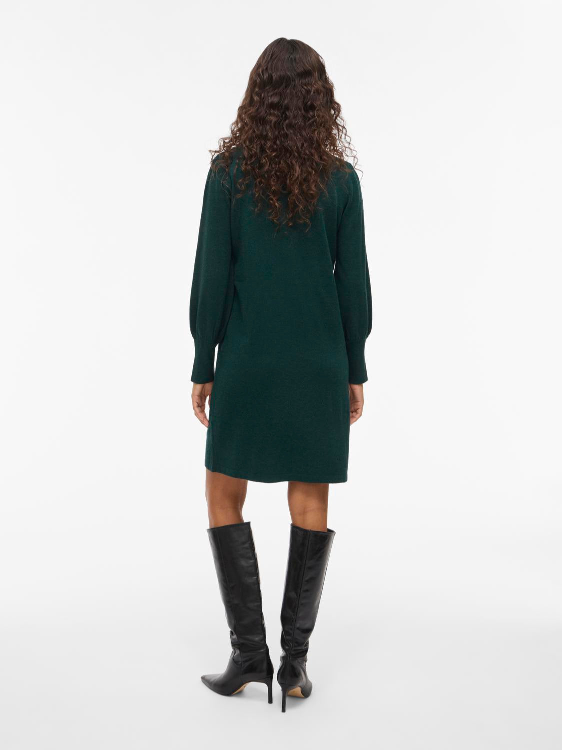 VIKERRY O-NECK KNIT DRESS - NOOS