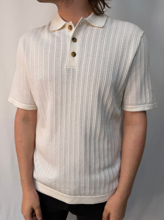 ONSMOON REG 12 SS POLO KNIT
