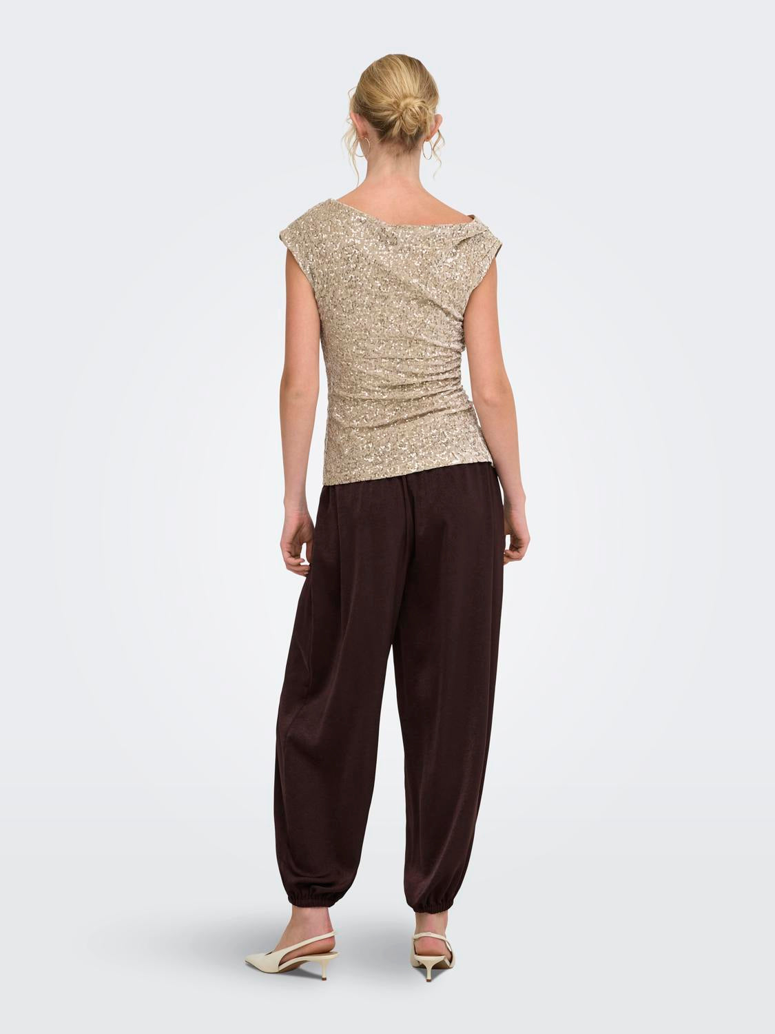 ONLNOXLEY SL SEQUIN TOP
