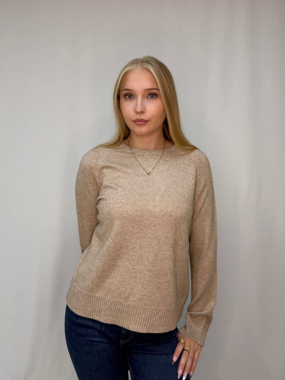 ONLPRINCESS LS O-NECK RAGLAN KNT NOOS