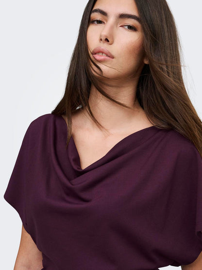 ONLEMBER S/S WATERFALL TOP