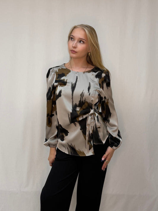 OBJCHILLI L/S O-NECK TOP