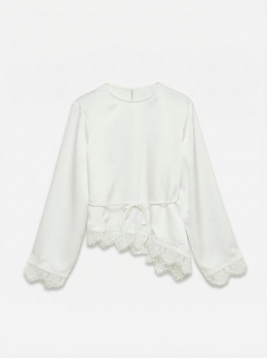 VMMIRO LS LACE TOP