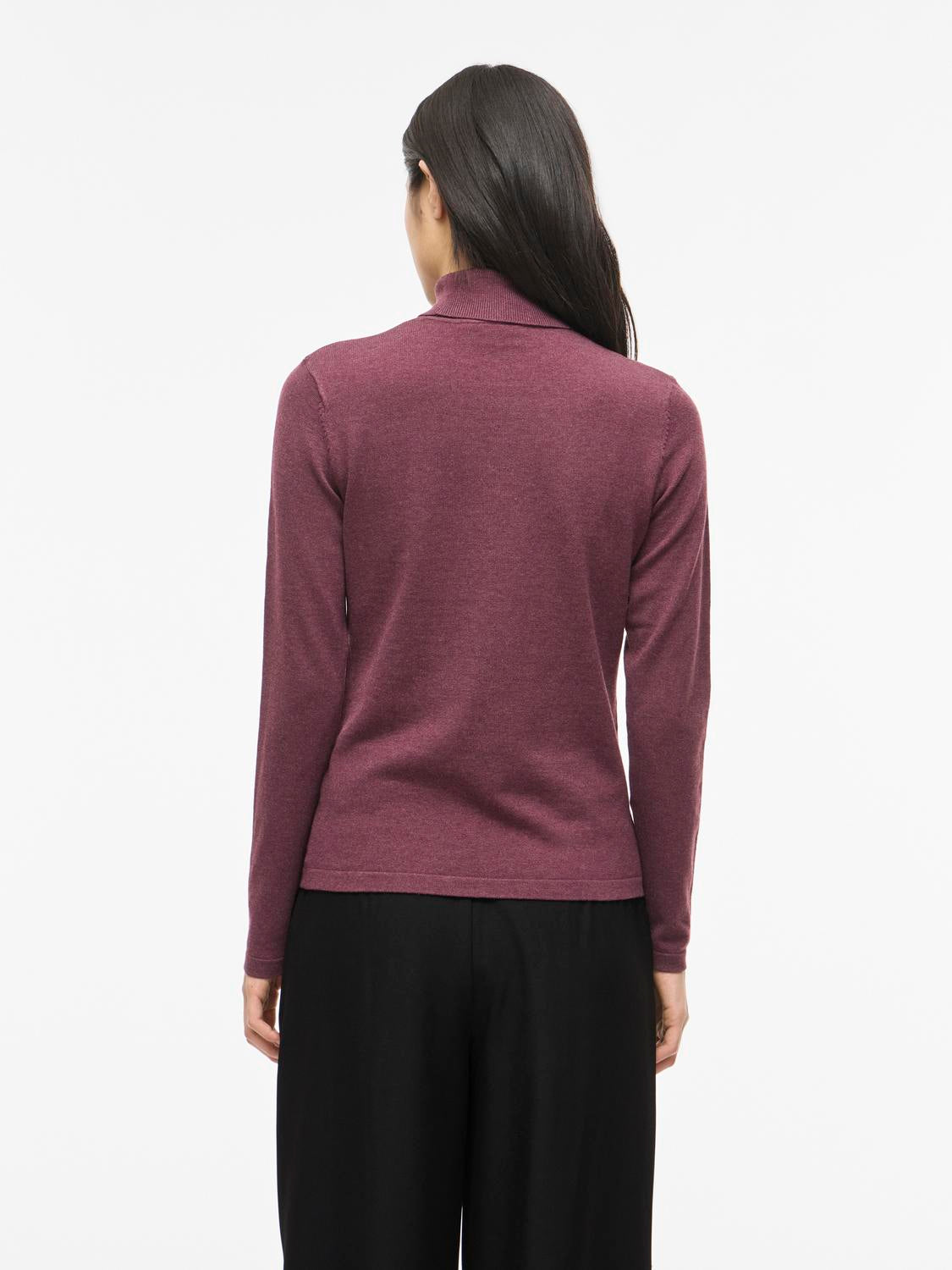 VIMALU ROLLNECK L/S KNIT TOP