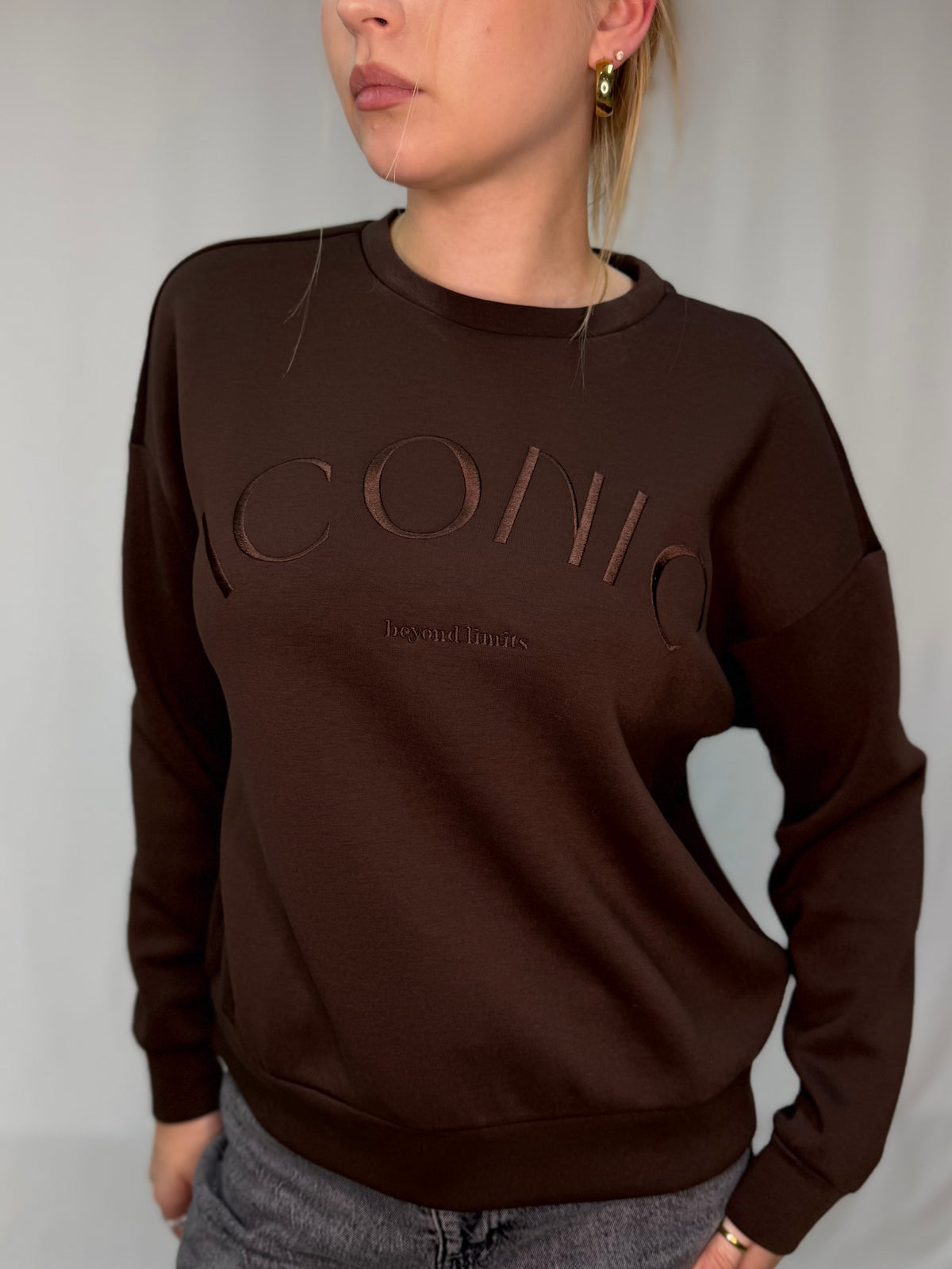 VIREFLECT O-NECK L/S ICONIC SWEAT TOP