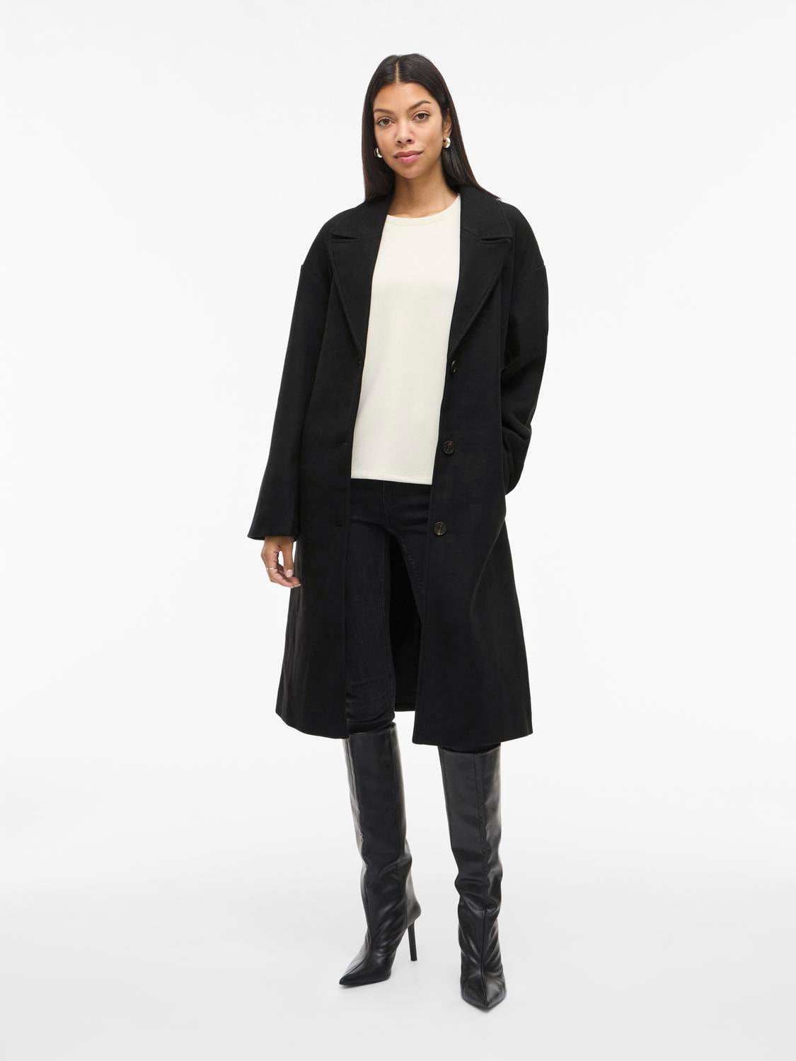 VICLAUDIA L/S LONG COAT - NOOS
