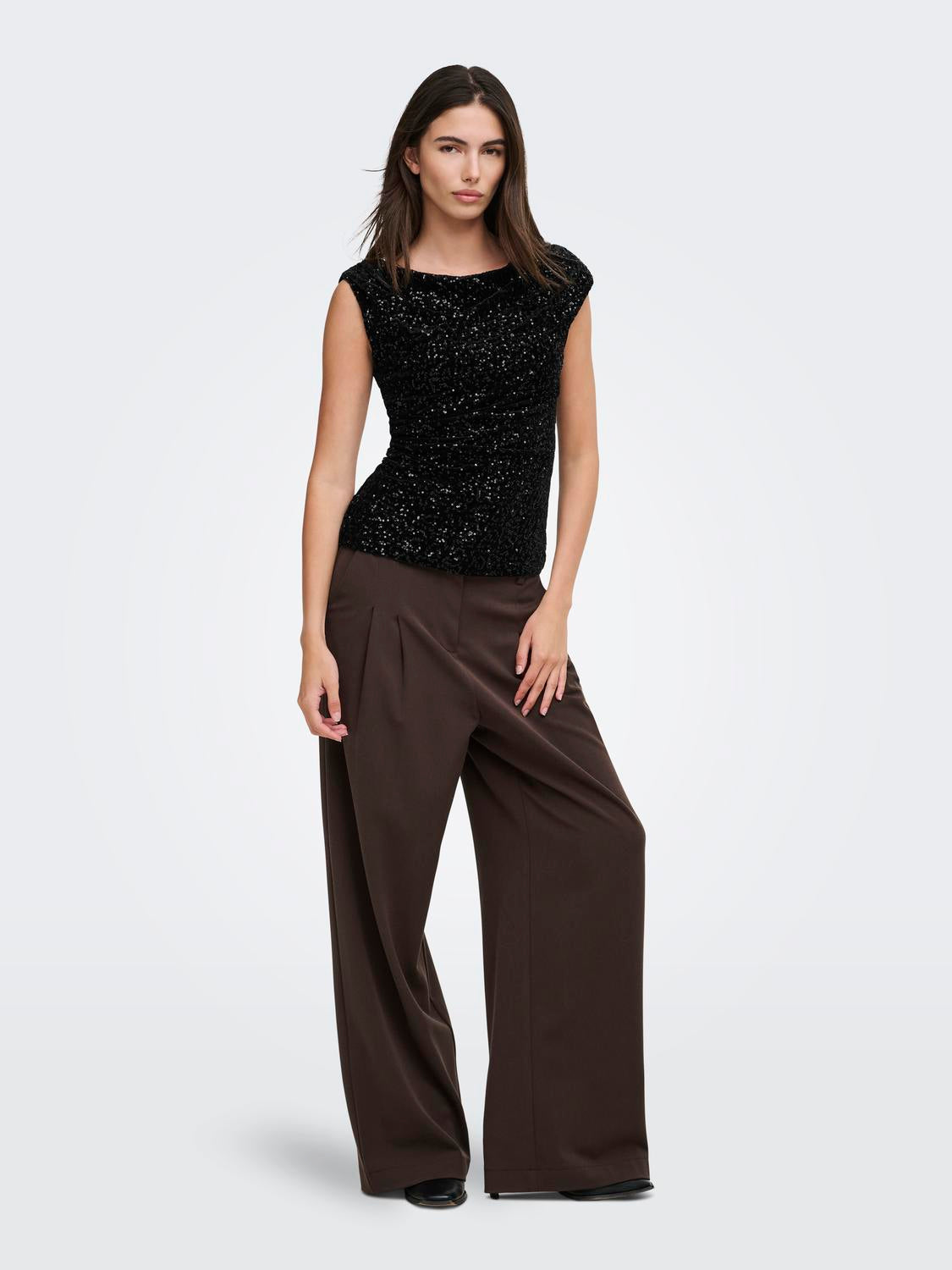 ONLNOXLEY SL SEQUIN TOP