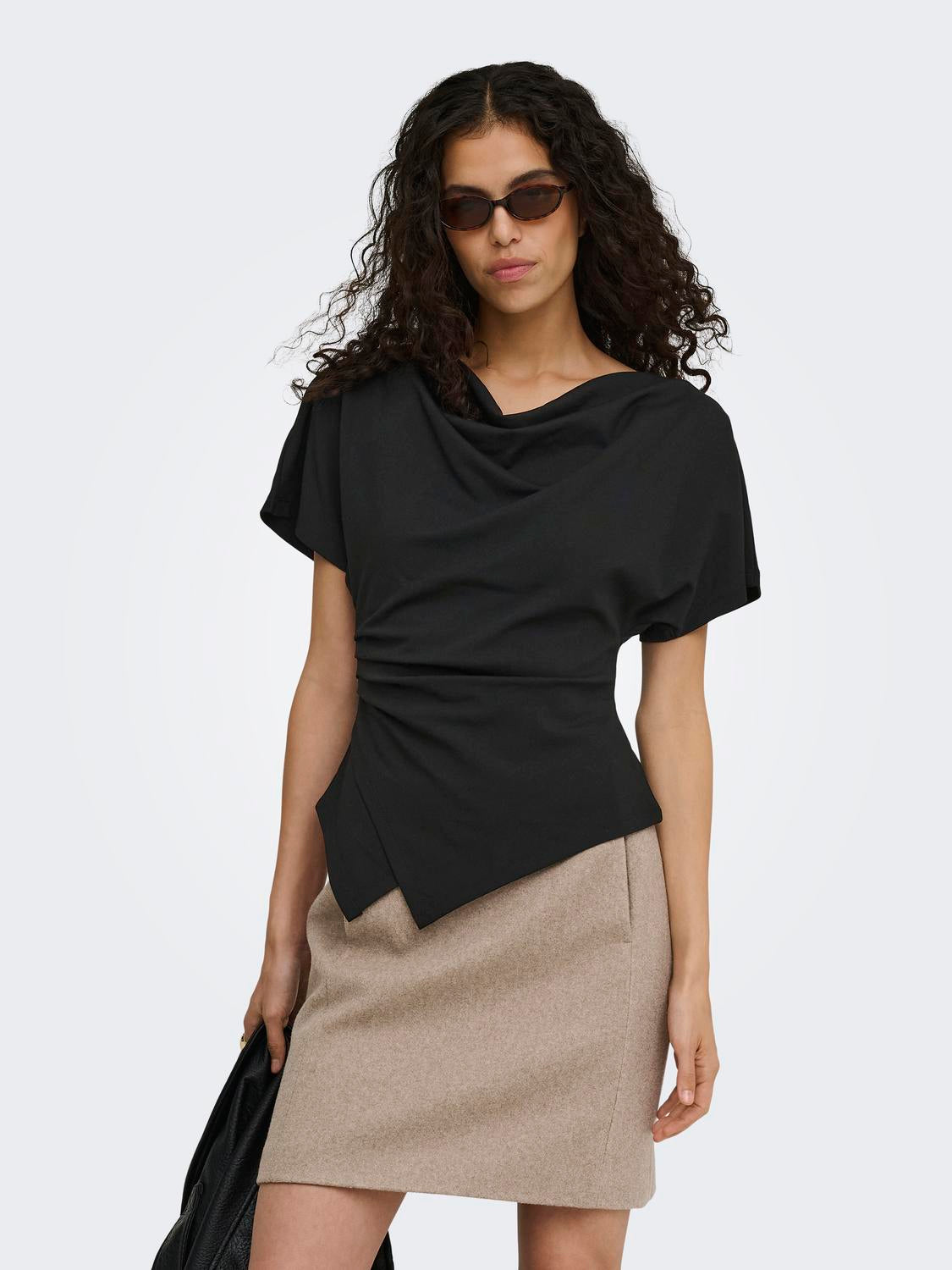 ONLEMBER S/S WATERFALL TOP