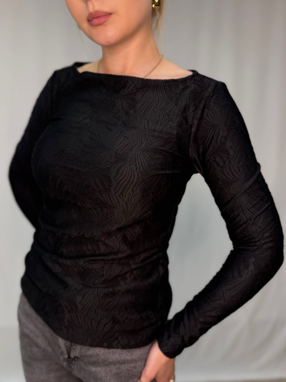 VIMORLA BOATNECK L/S TOP
