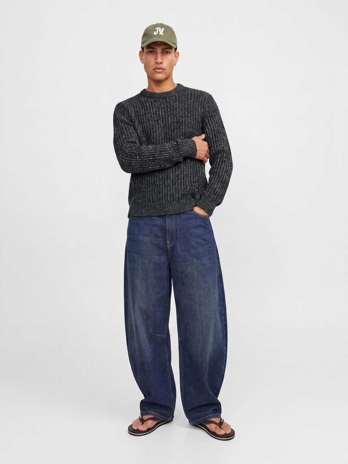 JJJAXON KNIT CREW NECK