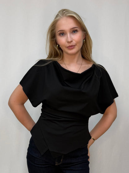 ONLEMBER S/S WATERFALL TOP