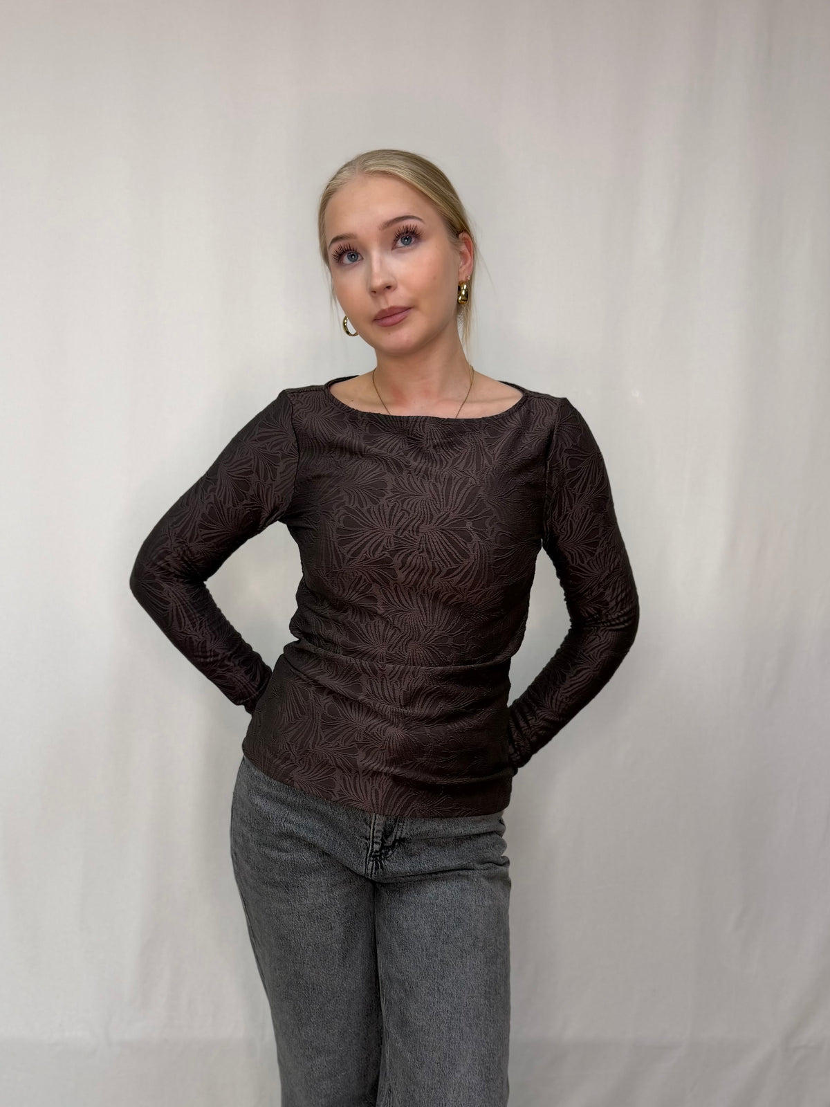 VIMORLA BOATNECK L/S TOP