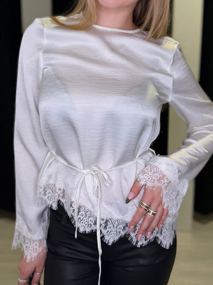 VMMIRO LS LACE TOP