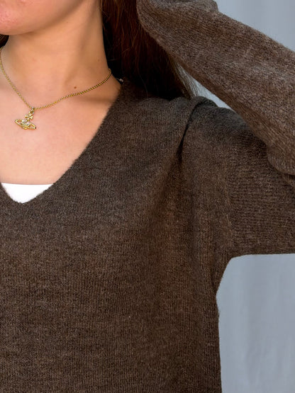 JDYELANORA L/S V-NECK PULLO. KNT NOOS