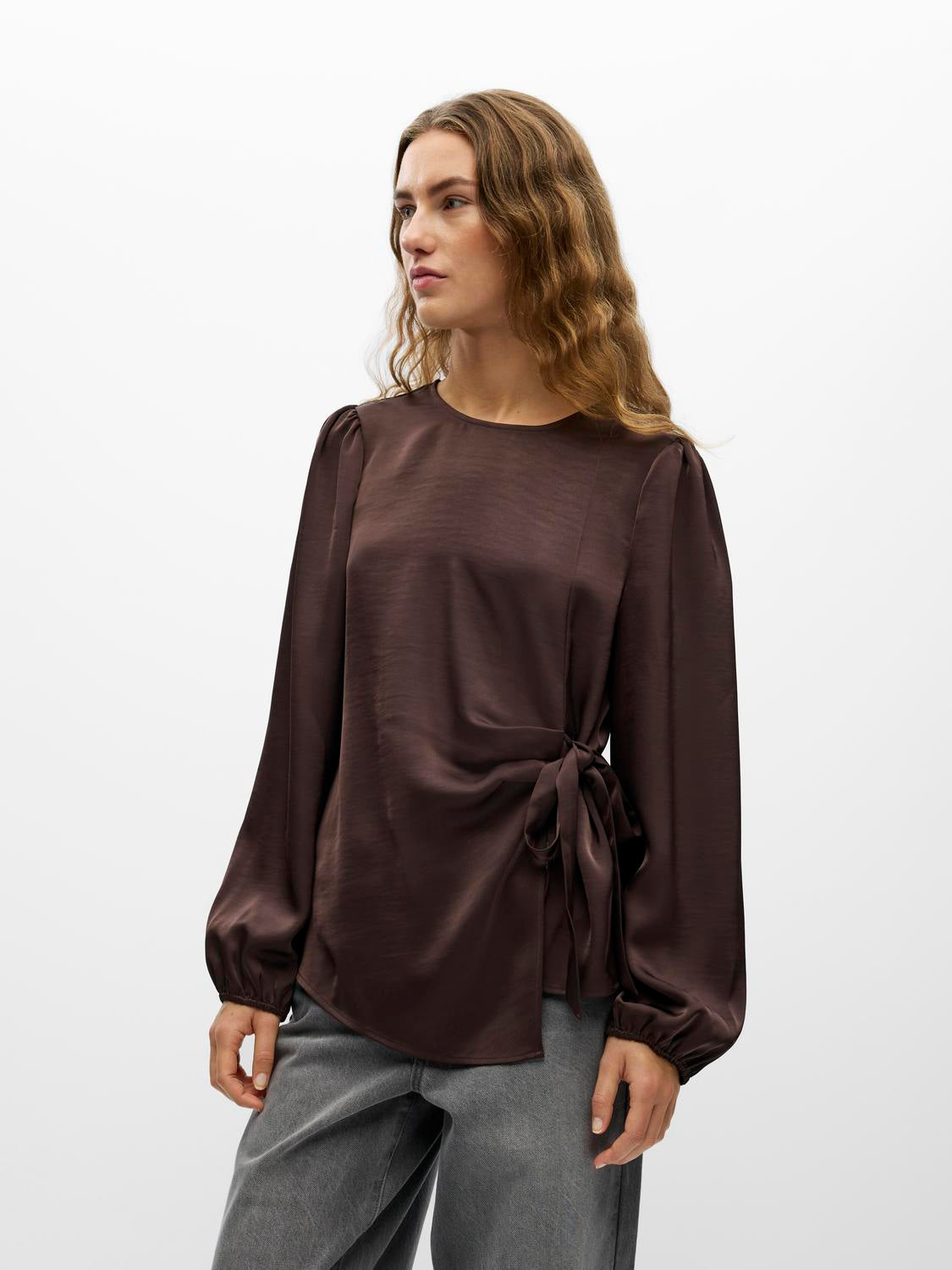 OBJCHILLI L/S O-NECK TOP