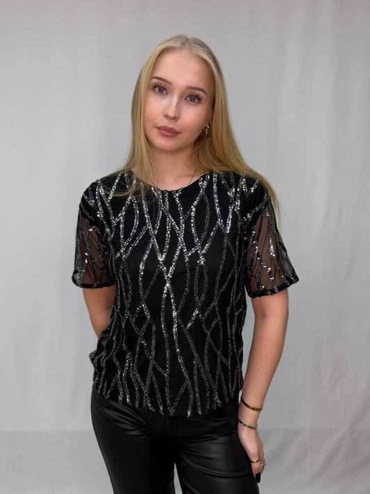VMCHIARA SS O-NECK SQ TOP