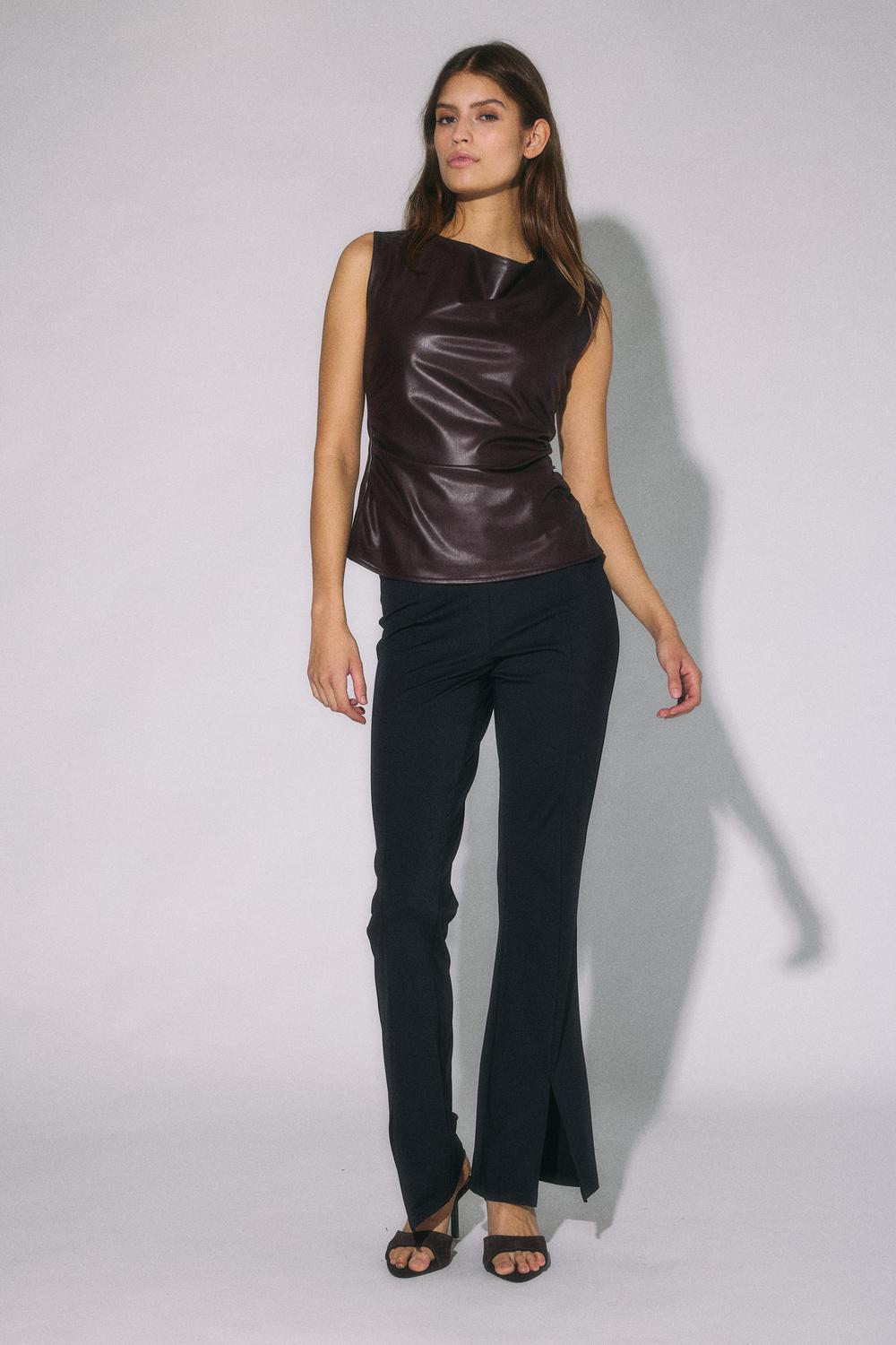 NMSANDY PU S/L TOP
