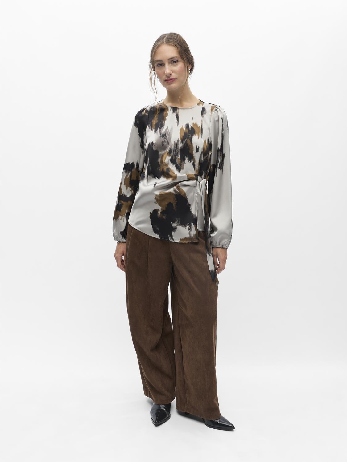 OBJCHILLI L/S O-NECK TOP