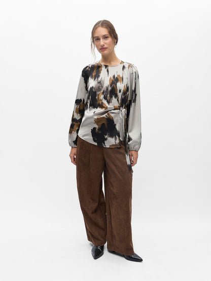 OBJCHILLI L/S O-NECK TOP