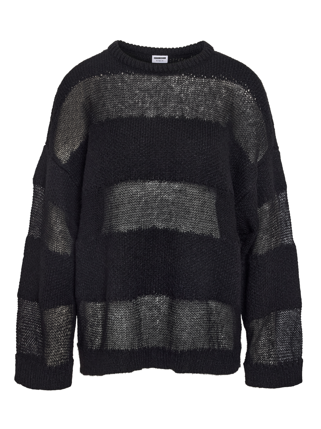 NMSELVI L/S JACQUARD KNIT FWD