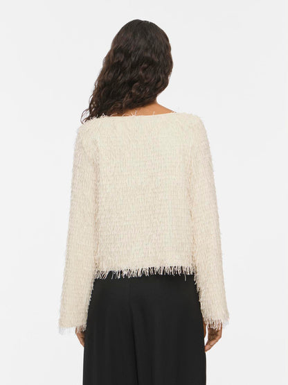 VITOI L/S BOATNECK TOP