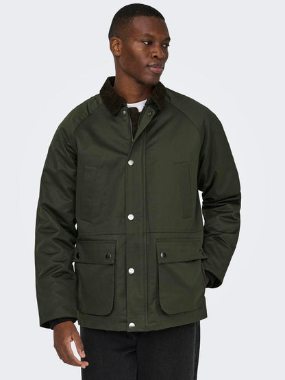 ONSBOB WAXED JACKET