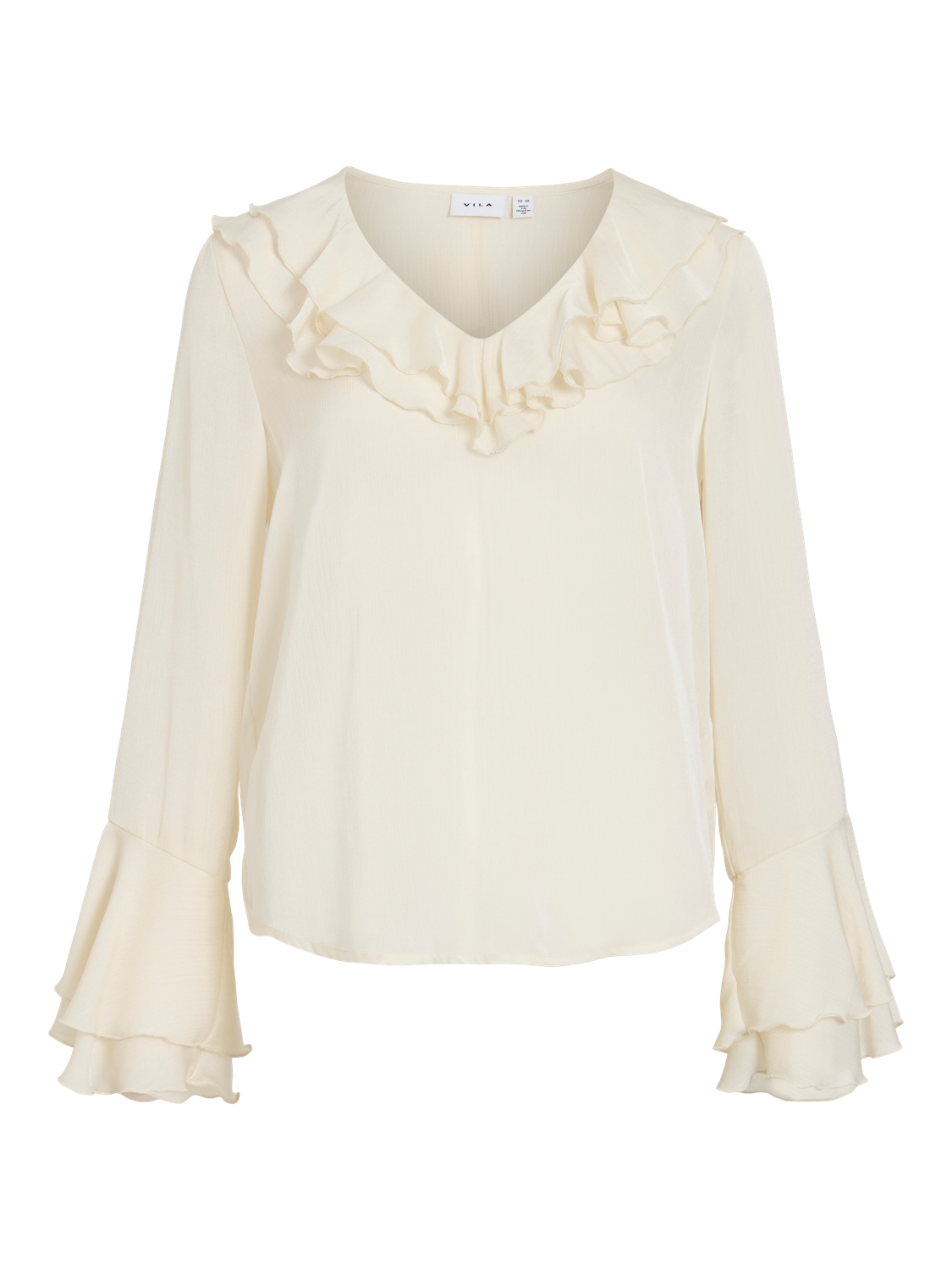 VIHARRISON V-NECK L/S TOP