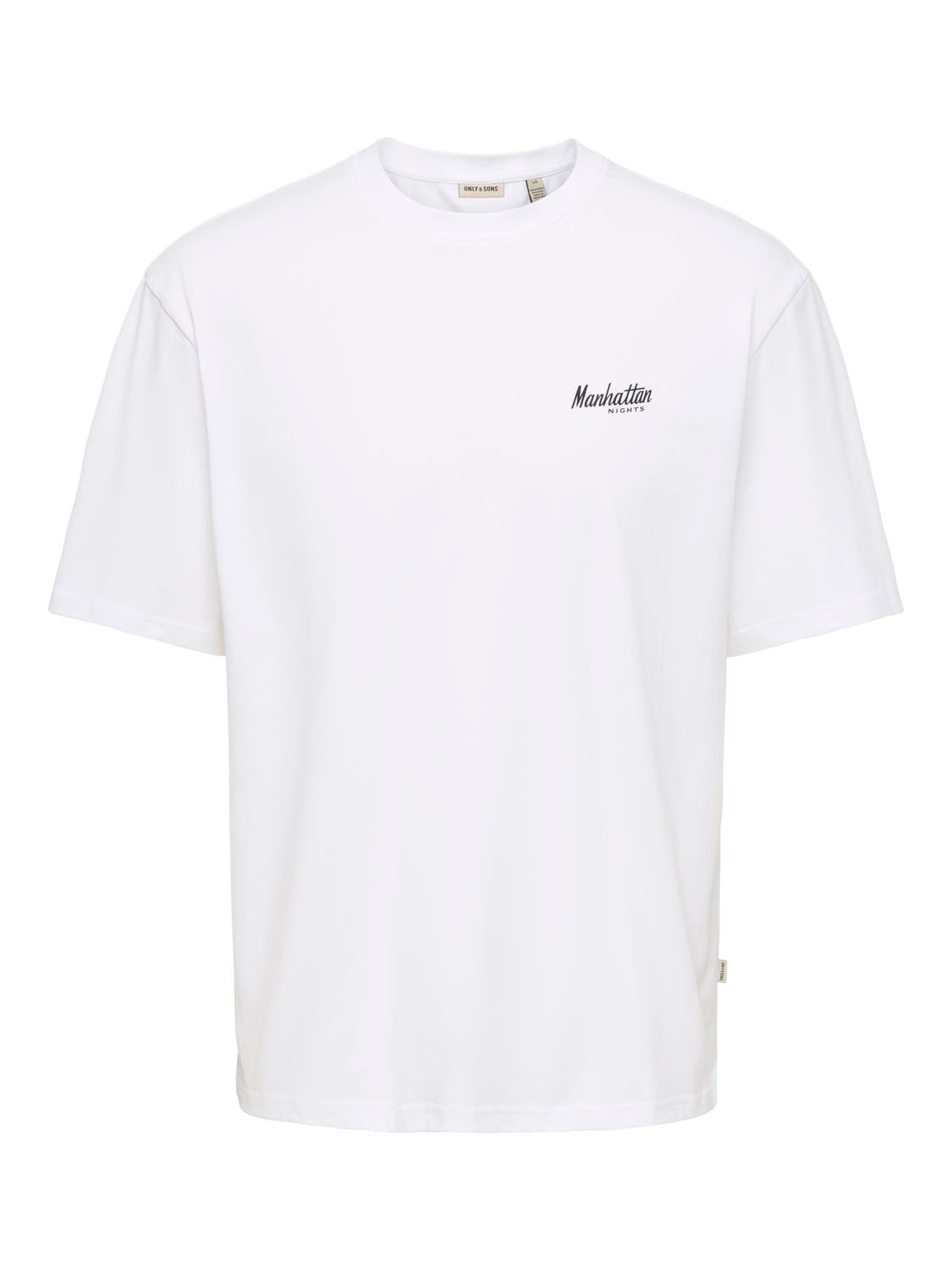 ONSFRED DRINKS LIFE RLX SS TEE