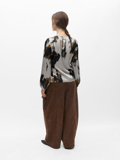 OBJCHILLI L/S O-NECK TOP