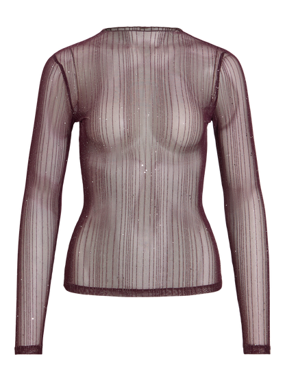 VITURNO FUNNELNECK L/S TOP