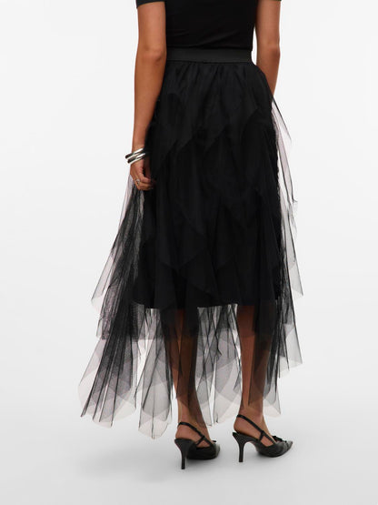 VMEVE HW TULL LONG SKIRT