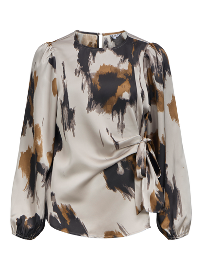 OBJCHILLI L/S O-NECK TOP