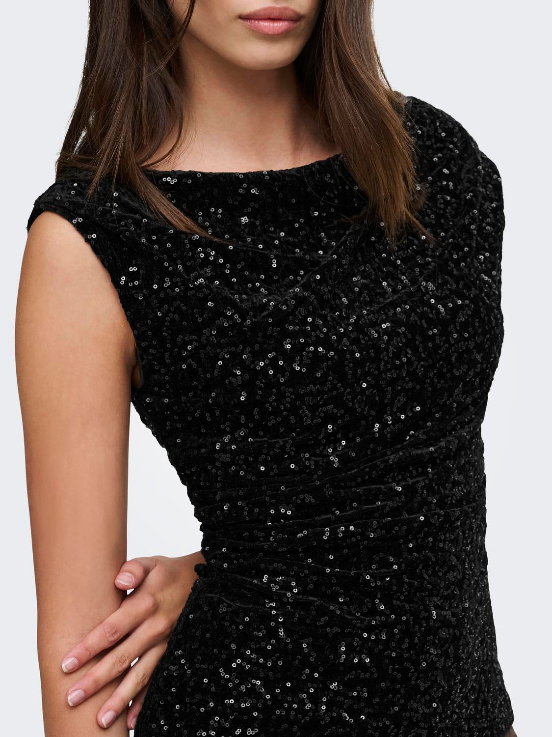 ONLNOXLEY SL SEQUIN TOP
