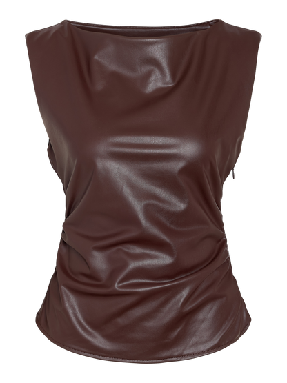 NMSANDY PU S/L TOP